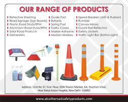 Road Saftey Products ManufacturersRoad Saftey Products SuppliersWe are leading manufacturers and supplier of road safety prrducts like- Road studs, Plastic road studs, Aluminium Road Studs. Solar Road Studs, Solar led street lights and more.