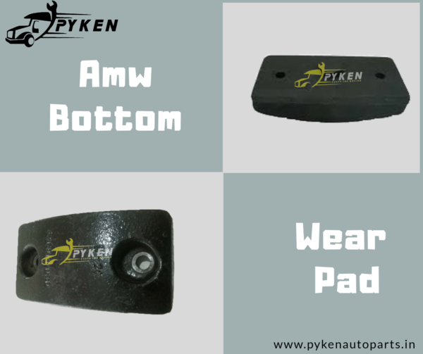 Pyken's Bottom Wear Pad for Amw, Side Ware Pad , Amw Bottom Wear Pad , END Spring Pad, Bottom Ware PadAt Pyken , you will find a massive collection of Amw Spare Parts. You will get all the compatible Amw spare parts at Pyken with detailed product knowledge.  Get best Price for Amw Spare Parts
