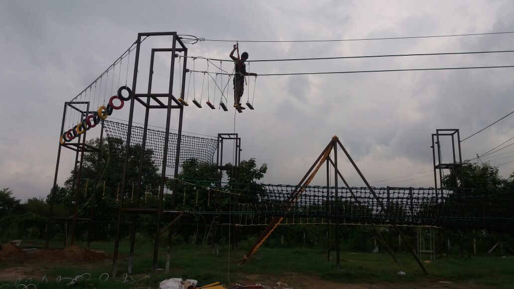 Zip Line is an adventurous sport 