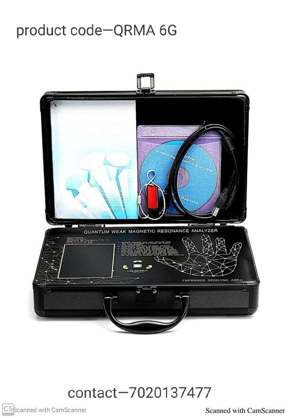 Lipsa 6th G Quantum Resonance German Technology Magnetic Quantum Analyzer Machine for Full Body Check Up