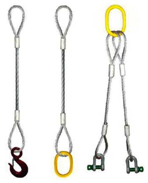 Wire Rope Slings having more than one Legs