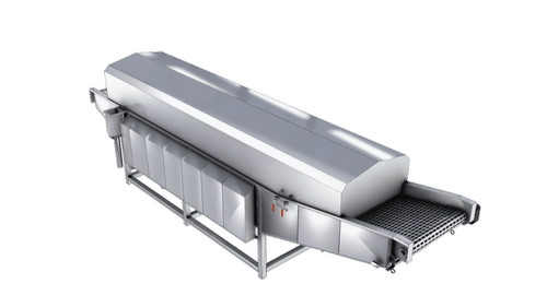 Vegetable Blanchers Manufacturer of a wide range of products which include Vegetable Blancher.Material Stainless SteelVoltage 220 - 240 VCapacity 500-1500 kg/hSteam Consumption 0.5 t/hPower Source ElectricVegetable Blancher