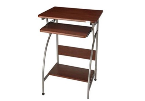 PRODUCT FEATURES'VIBE' is a computer desk which is compact & elegant so it occupies less space & can be moved easily within the house.'VIBE' made up of Particle board 15 mm thick covered with PVC, MS tube 25mm in silver grey powder–coated .Product Dimensions : mm (inch)750mm(W)X 570mm (D)X 750mm(H)