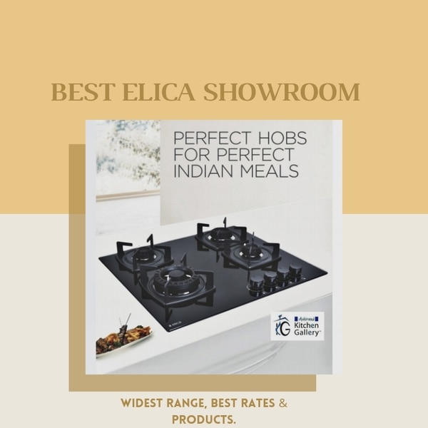 Built in Hobs and Burners by Elica at Ashirwad kitchen gallery. Best hob rates, Best quality products 