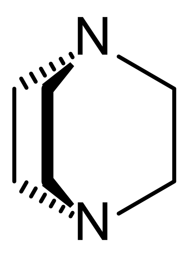 Triethylene diamine, tertiary amine compound, is used as a catalyst or cross-linker in urea reaction as well as urethane reaction in the production of polyurethane foams, elastomers and adhesives.