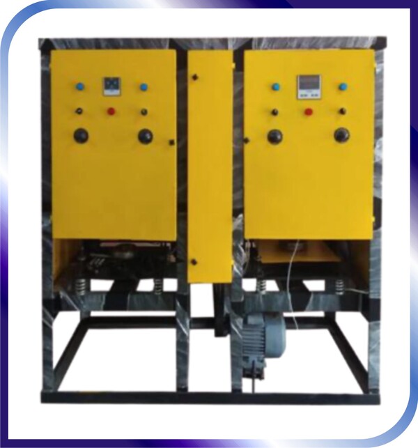 Country of Origin	Made in IndiaMaterial	Iron & Ingle BaseUsage/Application	HomeFeatures	.FAM -9 (Medium Model)Brand	APS ENTERPRISESSize/Dimension	3 Feet (L) x 7 Feet (W) x 7 Feet (H)Acceptable Payment Mode	Online, Cheque/CashWeight Kg	180 kgHeight	10x15Easy to operate low maintenance cost. All spares are available in local market,electricity control panel,auto hitter temperature controller. Additional if need vfd drive forauto speed control adjustment.Additional Information:Production Capacity: 21000 Dona/12 HrDelivery Time: 15 days