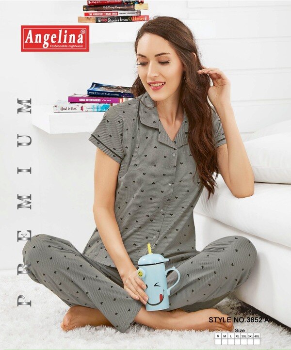 front open night suit