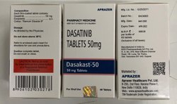 Dasakast 50 mg Tablet is used in the treatment of blood cancer (chronic myeloid leukaemia). It is used in patients whose disease could not be treated with other medications for leukaemia or who cannot take these medications because of side effects.