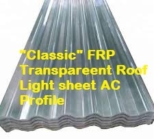 FRP Asbestos Corrugated Rooflight  Sheet