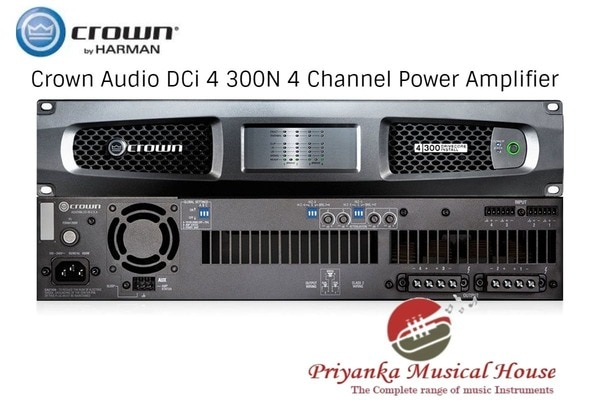 FeaturesTRUE RACK DENSITY – Power points of 300W or 600Win 2-/4-/8-channel configurations – all in a 2 Rack Unit form factor. More channels in one box allow smaller infrastructure rooms that can reduce operational costs while giving you the utmost in installation flexibility.DIRECT DRIVE CONSTANT VOLTAGE – Save money by using smaller gauge wiring to drive the speakers using either 70Vrms or 100Vrms. With no need for a step-up transformer at the output, the DCi produces higher audio quality much more efficiently. CHANNEL INDEPENDENT HI-Z/LOW-Z SELECTION –Drive either one or two speakers in low-Z mode, or literally hundreds of speakers in high-Z mode (70Vrms or100Vrms). This means better design flexibility since DCi powers all loads on a channel-by-channel basis.BRIDGEABLE CHANNEL PAIRS – Unlike amps from other manufacturers, the DCi Series channels are bridgeable – even in 100Vrms mode – which means even more adaptability for higher power applications such as subwoofers.REMOTE ON/OFF INTERFACE – Save power by integrating the amplifier into a control system so you can easily turn it on and off.EFFICIENT COOLING DESIGN – Highly efficient internal cooling fans provide airflow to the most heat-generating parts. Incorporating the fans into the amplifier brick design maximizes cooling while minimizing wasted energy and noise.ADVANCED POWER FACTOR CORRECTION (PFC) UNIVERSAL POWER SUPPLY – The most advanced power supply in an installation amplifier delivers power more efficiently in almost any condition than anyone else, resulting in less power dissipated and less heat in your racks.SpecificationsFrequency Response ( 8 Ohms, 20 Hz - 20 kHz) +/- 0.25 dBSignal To Noise Ratio (A-weighted) > 108 dBTotal Harmonic Distortion (at full rated power, 20 Hz - 20 kHz) 0.35%Voltage Gain 34 dBDamping Factor (20 Hz to 100 Hz) >1000Input Impedance (nominal balanced, unbalanced) 10 kOhms, 5 kOhmsMaximum Input Level before Compression +20 dBuMaximum Input Level before Clipping +26 dBuLoad Impedance (Stereo/Dual Mode) 2 - 16 Ohms; 70Vrms and 100VrmsLoad Impedance Bridge Mono 4 - 16 Ohms; 140Vrms and 200VrmsCooling Continuously variable speed forced air, front to back airflowMaximum Fan Noise (re dBA SPL @ 1M) 45Required AC Mains (+/- 10%) 100V-240V ~ 50/60 HzDimensions 19