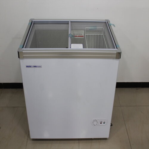PRODUCT DIEMENSION(WXDXH)IN MM 685X535X815GROSS VOLUME (IN LTR) 120NO OF DOORS 2REFRIGERANT TYPE R-134aBASKET 1TEMPERATURE RANGE ˂-18 ̊ C PUF THICKNESS 60mm