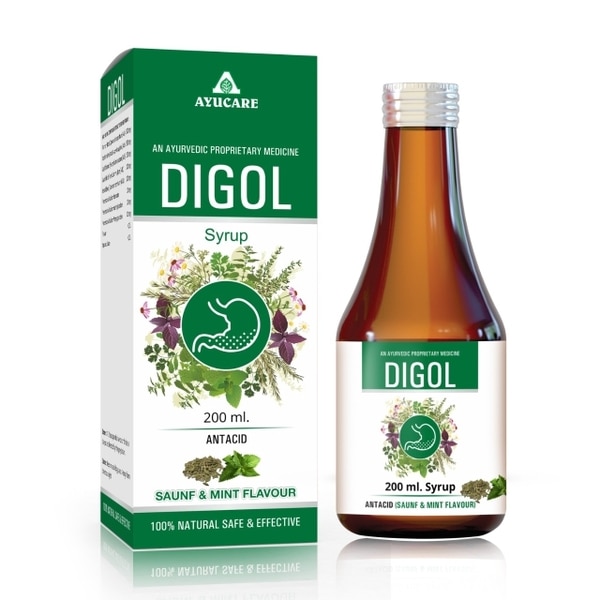 Minimum Order Quantity: 100 BottleGrade Standard : Medicine GradePackaging Size : 200 ml , 400 mlBrand : AyucareDigestiveCapsule Ingredients :Dosage : 2 Teaspoonful twice or thrice a day or as directed by the physicianPacking : 200 m; Syrup Ingredients Dosage : 2 Teaspoonful (Infants 10 drops) twice or thrice (Minor 1 Teaspoonful twice) a day or as directed by the physician.Packing : 200 ml