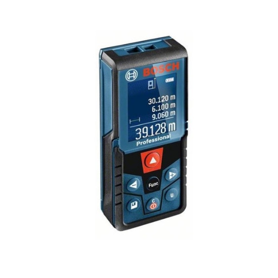 Technical data Laser diode* - 635 nm, < 1 mW Measurement range* - 0.05 – 40.00 m Weight, approx.* - 0.1 kg Laser class - 2 Measurement accuracy, - typical ± 1.5 mm (plus use-dependent deviation) Power supply - 2 x 1.5 V LR03 (AAA) Automatic deactivation- 5 min Units of measurement - m/cm/mm/ft/inch/ft-inch Dust and splash protection - IP 54Tripod thread - 1/4