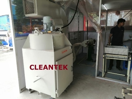 Dust Collector Machine is used to extract the dust particles from the machining process, Packing Process, Grinding Process, Electrical parts grinding,Plastic parts Buffing ,Wood Cutting process Etc. Our Dust Collecting Machine is used in Plastic injection molding grinding Dust Extraction, Graphite Dust Extraction, Tablet Packing Dust Extraction, etc...High volume of air is used to extract the dust from the process. Our Dust Filtration process include Primary cyclone separator  with  Multiple cartridge filter. Effective shaking mechanism or Automatic pulsejet cleaning is used to clean the filter to maintain the airflow inside the dust collecting machine.