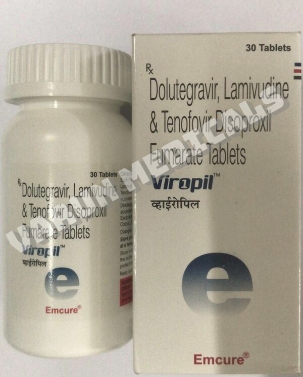 Viropil Tablet is a combination of antiretrovirals medicines. It is prescribed to treat HIV (human immunodeficiency virus) infection. It boosts up the immunity to fight against HIV to manage or treat AIDS (acquired immunodeficiency syndrome).