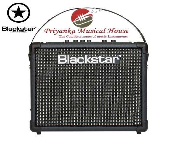 The ID:Core Stereo 20 V2 is a 2x10W ultimate entry level guitar amplifier. Incredible tone and flexibility is accessed by a simple and intuitive control set and delivered in SUPER WIDE STEREO to give an immersive playing experience that will have you hooked on playing guitar.ID:CORE V2 represents the culmination of more than nine years’ technical Research and Development. These amps have an intuitive control set like a traditional amp, but have the versatility of programmability. The unique controls allow you, the guitarist, to custom design your own sound. The unique and enhanced Voice control has six different channels - Clean Warm, Clean Bright, Crunch, Super Crunch, OD 1, OD 2. When used together with Blackstar's patented ISF control you can get the exact tone you're thinking of. The effects section delivers studio quality modulation, delay and reverb effects simultaneously that you can store with your sound.Deep editing and storing of patches is simple using the Blackstar INSIDER software. Patches can be shared, uploaded and downloaded via the online community. The USB connector also allows you to record from your amp directly to your computer; new USB 2.0 functionality makes for easier recording and reamping, plus the ability to record just the preamp out for adding your own effects and cabinet emulation in the DAW/post-processing. An emulated output, MP3/line input and inbuilt panel-accessible tuner complete the package.By using the unique Voice control and the patented ISF, ID:CORE Series amplifiers allow unparalleled flexibility and ease of use, enabling you to design the sound in your head and deliver it at home, in the studio or in rehearsal. 2x10W programmable comboSuper Wide StereoEQ with patented ISFVoice - select from 6 classic channels12 Stereo EffectsStore up to 6 of your soundsFree INSIDER softwareUSB Mini B for use with INSIDER and Recording (Cable Not Included)Stereo MP3/Line with dynamic EQ for great sounding music playbackSpeaker Emulated Line Out for silent practice or recordingStereo speaker configurationMains powered via a separate PSU (Included)