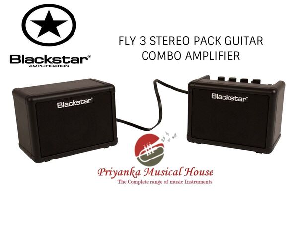 The FLY Stereo Pack includes the FLY 3 mini amp, a FLY 103 extension cabinet and a power supply. Combined together, the FLY 3 and FLY 103 make a 6 Watt stereo amp for guitar or music playback - perfect as a set of portable speakers or for using at home as pc speakers.Pack contains FLY 3, FLY 103, plus power supply6W stereo set-up perfect for use as PC speakers and MP3 playback