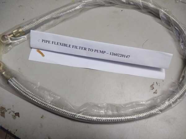 GREAVES LTD MARK II-6YDX (WATER COOLED) - PIPE FLEXIBLE FILTER TO PUMP P/N 1260220147