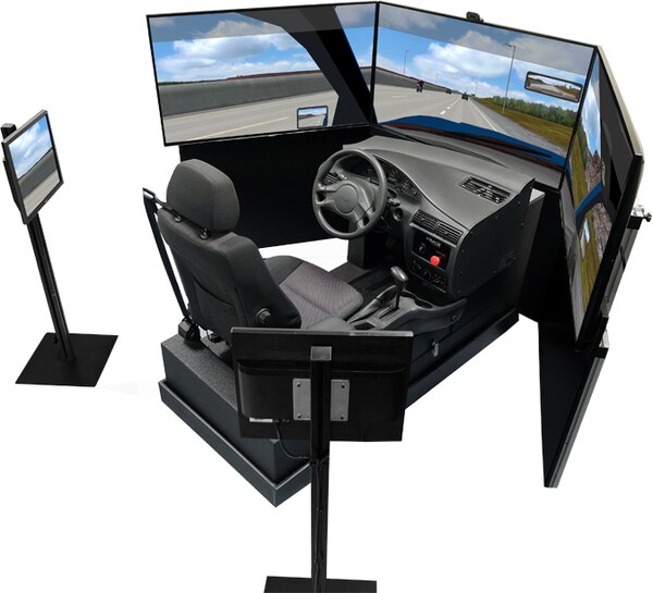 COLDSTAR-5500L Heavy Vehicle Driving Simulator (MHA) 	