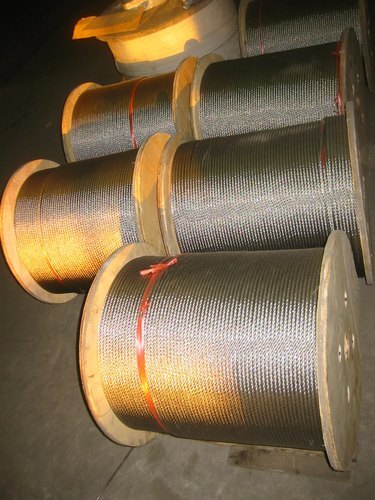 SS Safety Wire Rope MANUFACTURERSGrade	SS304Length	500 mm/reelMaterial	Stainless SteelDiameter	1-10 mmCore	StrandBrand	WellworthWELLWORTH-High performance steel wire ropes / strand, Stainless Steel Grade SS304  confirming to relevant IS Standard.Additional Information:Delivery Time: Ready stockPackaging Details: Wooden Reel