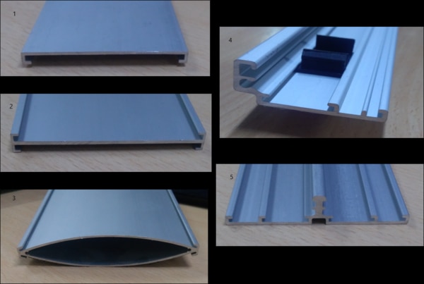 Aluminium Divider Track Profile