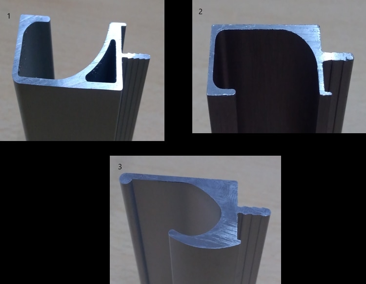 Aluminium G Handle Hollow Sec No. 402Finish: Anodized Silver MattLength: 10 Feet 