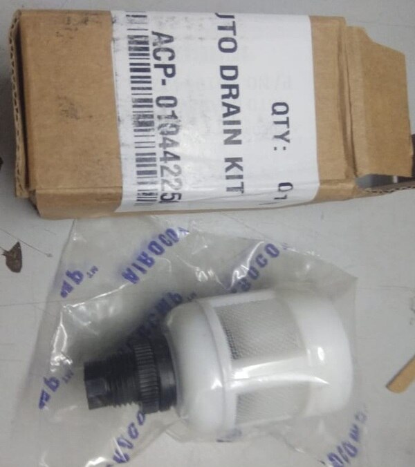 ELGI COMPRESSOR MODEL: E 55 - AUTO DRAIN ASSEMBLY P/N: 010442250