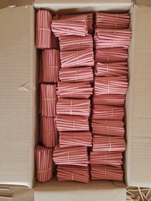 we are manufacturer of dry dhoop batti , it would be available in various size and colour.