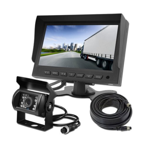 Feature: *7 Inch widescreen AHD monitor and High resolution 800x480 monitor *Comes with adjustable dash mount bracket *Clear and vivid images with great color accuracy *Quick and easy to install into any automobile *Rearview Camera with CMOS 3030 HD Sensor and With 18IR LEDs, IP66 *Vibration proof damper proofPackage Contents: *7