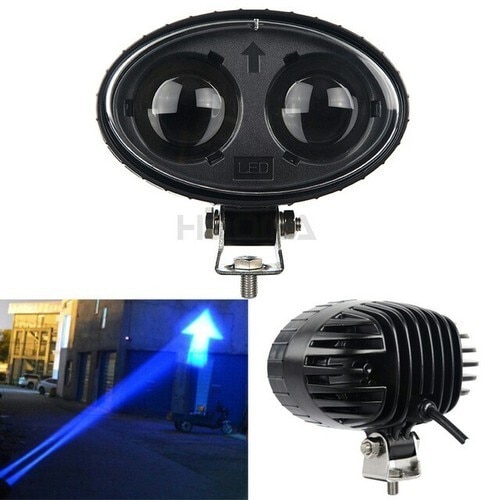 With the aid of our experienced team, we are devoted towards providing an exquisite range of Forklift Blue Arrow Warning Light For Pedestrian Safety.*Light Source: LED*Material: PU glass Aluminum cast body ,Aluminum*Light Source: LED*Weight: 900 gm*Voltage: HIS-LED-FLW-003*Model Number: HIS-LED-FLW-003*Working Temperature: 10-80 deg C*Size; 140 x 65 x 90 mm*Temperature: - 40 to + 85 Overheat protection*Lumens; 250 - 600 Lumens*LEDs: 2 pcs x 5 W high intensity CREE LEDs*Applications: Forklift/ Overhead Crane warning Light*Power: 10 W