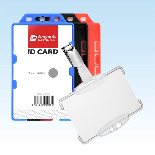 ID cards are a widely used product and we carry them all the time. Since we are supposed to carry them with us wherever we go, it becomes convenient and practical to use an ID cardholder. These holders also protect your ID cards from scratches, breakage and dirt.They can be used by students, corporate professionals, government employees, etc. Schools, colleges and large organisations can give these to their employees and students to carry their ID cards with ease. We have white, black and transparent soft plastic covers for you to choose from. You can choose the one that works well with your ID cards. If you have both side printed cards, the transparent soft plastic cover will work best for you. You can just slide in your card and use it on the go. You won't lose your card anymore. These ID cardholders are sturdy and long-lasting.