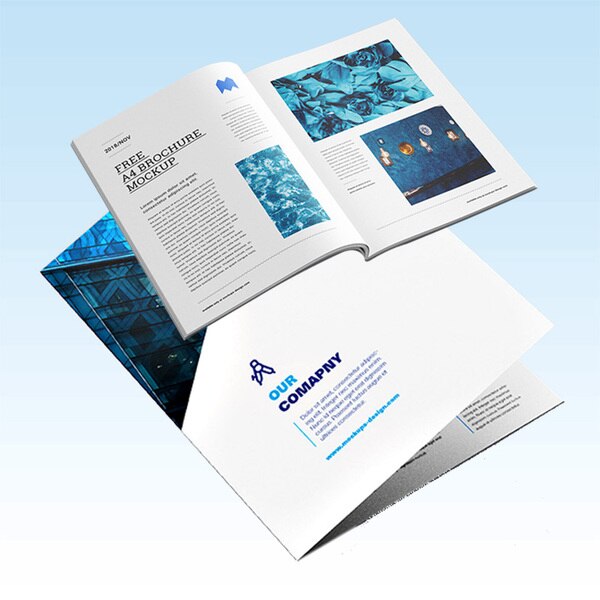 Market your business and products with our professional online brochure printing services. Brochures are one of the most effective and versatile tools of marketing. Use our tri-fold brochures or bi-fold brochures to put your best foot forward. Make an eye-catching brochure that grabs the attention of the readers in the first instance and serves your marketing goals. Choose from unlimited colors that complement your brand and highlight the achievements of your business. Educate your potential customers and create awareness about your brand with neatly designed brochures. Make sure adequate information is conveyed through text and visuals that will help the potential customers in making an informed decision.Choose between 2-fold or 3-fold brochure printing and a paper quality that suits your needs. You can also pick between slick gloss finish or subtle matte lamination. Place your order now to achieve maximum marketing goals with effective brochure designs.