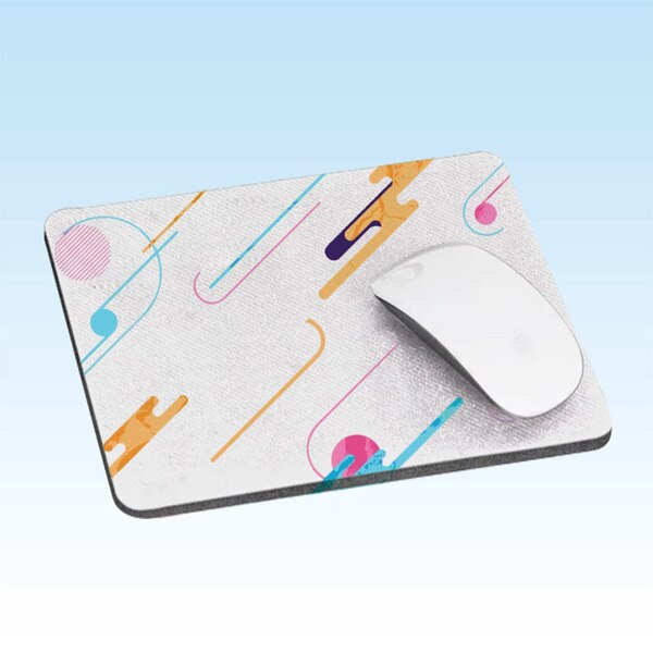 In this digitalized world, a lot of people use a computer/laptop almost every day. Having Customised Mouse Pads provides comfort to the user while browsing. These rubber mouse pads offer a better grip and friction which enables the user to move the mouse freely without any difficulty. Our mousepads can be customized according to your requirements. You can get your company name and logo imprinted on the pads to promote your brand effectively. Plus, they are available in 4 different shapes - rectangular, square, round, and oval. . We have unique ideas for the type of mouse pad designs and patterns that we wish to sell so that our customers can make the most of our services. We have highly skilled professionals who love giving attention to details for making your custom mouse pads attractive and extra special. The mousepads are customized with your favorite chosen designs and specifications. Also, our custom mouse pads have an eye-catching design that can connect with your employees and help you stand out. These customized mousepads can cause a high recall value to your brand or the product. They can also be used for giveaways as they are both cost-effective and functional. The shelf life of these mousepads is long. Branding Area: Rectangle: 8.25