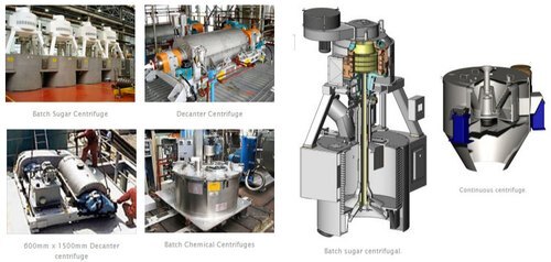 Automation System For Batch And Continuous Centrifugal