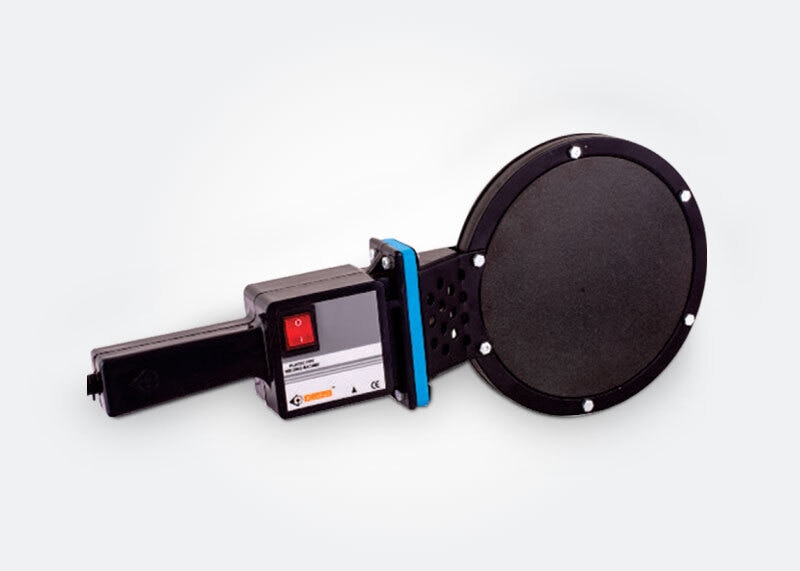 Switch Control (SC) Application & Features :Suitable for but fusion welding of plastic pipes and fittings made of PE, PP, and PVDF in construction site or workshop.On/Off switch control on handle. (SC)Inbuilt thermostat controller with LED indication. (MAC)PID-SMPS based digital temperature controller. Inbuilt countdown timer With buzzer signal. Easy to replace by yourself. (DTC)No handle breaking problem extra tough high strength rigid handle design.Super smooth teflon coated surface ( can apply teflon cloth later )Replaceable mica plate heater coil.Thermostat Control (MAC) Application & Features :Hdpe Pipe Heater, Hdpe Pipe Welding Mirror,Hdpe Pipe Jointing HeaterSuitable for but fusion welding of plastic pipes and fittings made of PE, PP, and PVDF in construction site or workshop.On/Off switch control on handle. (SC)Inbuilt thermostat controller with LED indication. (MAC)PID-SMPS based digital temperature controller. Inbuilt countdown timer With buzzer signal. Easy to replace by yourself. (DTC)No handle breaking problem extra tough high strength rigid handle design.Super smooth teflon coated surface ( can apply teflon cloth later )Replaceable mica plate heater coil.Digital Control (DTC)Technical Specifications :Model	110	160	200	250	315	400	450	630Power	220V - 230V	220V - 230V	220V - 230V	220V - 230V	220V - 230V	220V - 230V	220V - 230V	440VWatt	400	1000	1250	1600	2500	4000	4000	6000Net Weight (Kg.)	1.7	2.3	4.4	5.5	11	14.3	19.8	65Gross Weight (Kg.)	2	3	5	6	12	16	21	-Socket Fusion PPR HeaterPPR HeaterTechnical Specifications :Model	16 - 63	75 - 110Power	220V - 230V	220V - 230VWatt	800	1200Net Weight (Kg.)	1.4	1.7Gross Weight (Kg.)	2	2