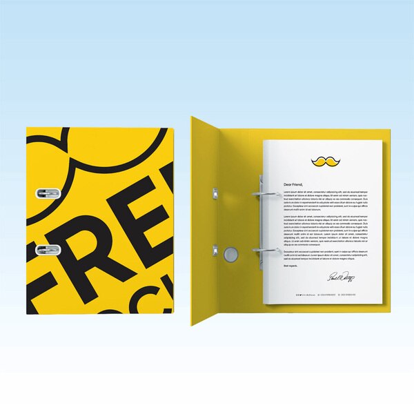 Stationery and office supplies are often overlooked when it comes to branding. But they can be easily leveraged to represent your organization. Create personalized paper files to not only organize your files but to also enhance your brand’s visibility and recall value. Made of sturdy card stock, they are exceedingly durable and provide a safe haven for your crucial office documents. We Offer you the option of printing your own designs on to paper files. We also provide professional personalized file designs. For your convenience, the minimum order for paper files is just 50. Our state-of-the-art machinery can apply slick gloss finishing or a classic matte lamination and help prevent your files from fading due to exposure to light and dust.