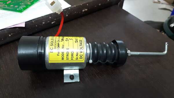 ELECTRONIC  SOLENOID TYPE APE 37 -  24V / PART NO :  210976