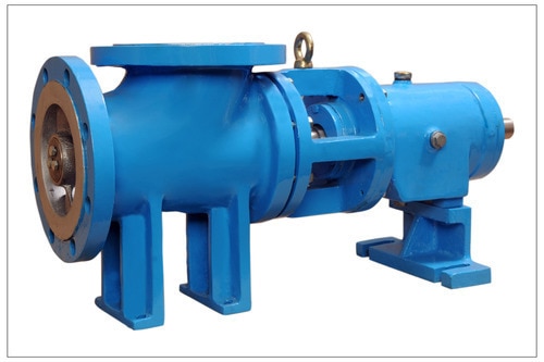 It is composed of pump casing, propeller-type impeller, shaft and bearing box. It is called “axial flow pump” because the fluid particles locations in the pump at suction and discharge nearly do not change. K-TECH axial flow pump can be made of different materials according to customer’s requirement, including carbon steel, stainless steel, duplex steel, Monel, titanium, Hastelloy C and 904L. Compared with some well-known manufacturer of axial flow pump like ITT, Sulzer, Grundfos and KSB, our pumps provide an equal performance With economic cost.K-TECH Propeller Pump is widely used in large flow and low pressure occasions, such as power plants, water stations and evaporators. Its application fields extend from caustic soda evaporation to ammonium phosphate, phosphoric acid, vacuum salt making, alcono, lactate, alumina, rutile titanium dioxide, calcium chloride, ammonia chloride, cryogenic, melted salt, polyvinyl chloride, waste acid concentration etc. K-TECH Pump is designed by professional engineers dedicated in evaporation design from special design committee. The installation of our axial flow pump include: ground installation, hung-type installation and pool floating type installation. The shaft seal of our axial flow pump can be mechanical seal or gland packing seal.