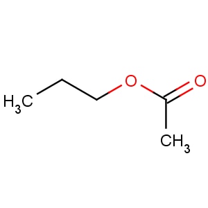 Propyl acetate, also known as propyl ethanoate, is a chemical compound used as a solvent and an example of an ester. This clear, colorless liquid is known by its characteristic odor of pears. Due to this fact, it is commonly used in fragrances and as a flavor additive.