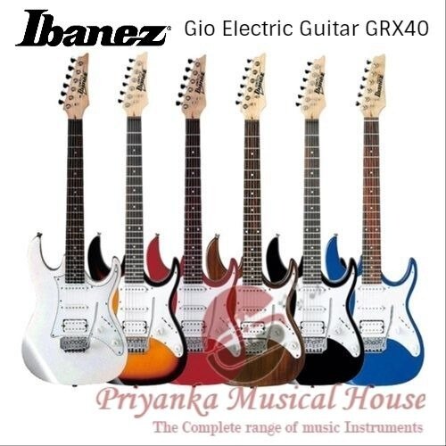 A guitar doesn't have to cost a bundle to sound good. The GIO series was developed for players who want Ibanez quality in a more affordable package. Not only do they look and play better than everything else in their price range, but their rigorous inspection, set-up and warranty is the same as Ibanez's more expensive models.SPECNeck type GRX Maple neckBody Poplar bodyFretboard Rosewood fretboard w/White dot inlayFret Medium fretsBridge Std. tremolo bridgeNeck pickup Infinity RS (S) neck pickup (Passive/Ceramic)Middle pickup Infinity RS (S) middle pickup (Passive/Ceramic)Bridge pickup Infinity R (H) bridge pickup (Passive/Ceramic)Factory tuning 1E, 2B, 3G, 4D, 5A, 6EString gauge .009/.011/.016/.024/.032/.042Hardware color ChromeNECK DIMENSIONSgrx70qa-2.pngScale : 648mm/25.5