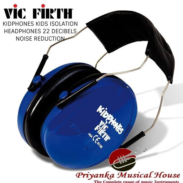 For hearing protection during practice, these non-electric headphones are specially sized for children and reduce overall noise levels by 22 decibels. These blue isolation headphones look and feel great while protecting the ears.Reduce overall noise levels by 22 decibels Children's size
