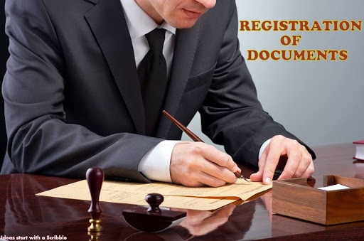 REGISTRATION OF DOCUMENTThe Non-Testamentary Documents are to be prepared either by the licensed document writer or by the advocates. The document should bear the required stamp duty as per the Stamp Act 1959. The required registration fee has also to be paid in cash at the Sub Registrar Office at the time of presentation of documents. The Executants, Claimant or the Power of Attorney holder may present the documents. But either the Executants or the Power of Attorney holder should invariably be present for admitting execution of the document at the Sub Registry Offices.