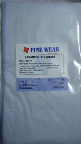 Main trolley cover- 1 nos, Leg trolley cover- 1 nos, Absorbent towel- 2 nos, Absorbent drapes- 1 nos, Drape with hole- 1 nos, Lower limb cover- 2 nos, Mayo trolley cover- 1 nos.