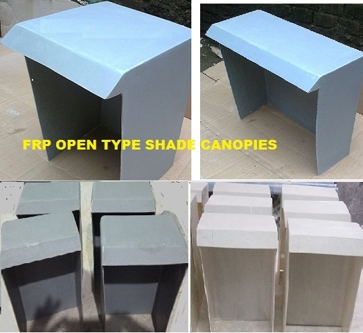 FRP CANOPY FOR ELECTRICAL SWITCHES, PUSH BUTTONS, ETC