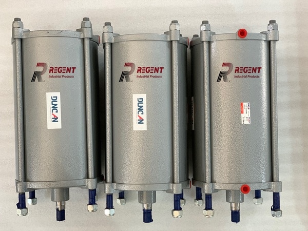 Conforming to ISO 15552 Standard Specifications. Available in 125, 160, 200, 250 & 320 mm bore dia. Magnetic cylinders for reed switch application available. All standard mounting options available. IP68 Reed switches 8t solid state switches available.