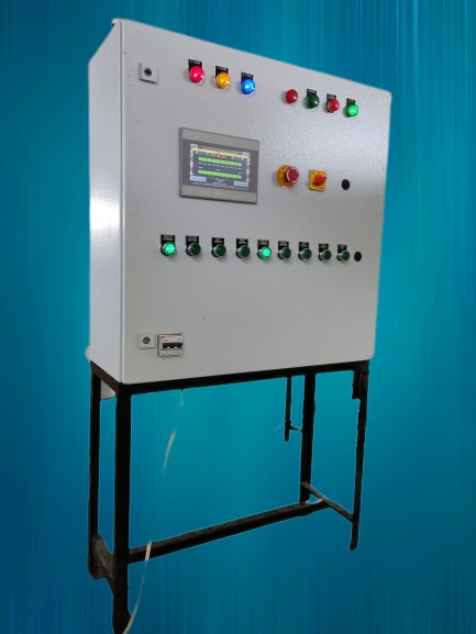 PLC - HMI - VFD BASED SENSORLESS SYSTEM FOR GINNING FACTORY