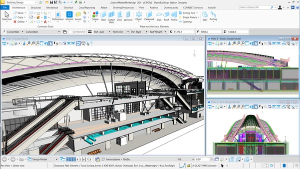 Bentley OPENRAIL DESIGNER / POWER RAIL TRACK / MXRAIL (Rail Track & Electrification Design & Analysis Software) OpenRail Designer introduces a new, comprehensive modeling environment for streamlined project delivery of rail network assets. This environment unifies design and construction from concept through commissioning and completion. The application delivers a high performance, immersive, 3D modeling environment that enables instantaneous and interactive parametric modeling of rail corridors. OpenRail Designer provides modeling and design capabilities for metro, light rail, commuter rail, or high-speed rail design projects. You can save time on the design and maintenance of track, station, and yard design, as well as overhead line electrification (OLE), while significantly increasing productivity. 1. Bring real-world settings to your project by gathering context data quickly from a variety of sources, such as point clouds, 3D reality meshes, terrain data, images, and geospatial information.2. Enable project information sharing across teams, locations, and disciplines with precision and security.3. Perform regression analysis, horizontal and vertical alignment, cant design, and turnout placement to international standards.4. Design OLE systems with customizable design standards and 3D modeling of wires and structures.5. Improve asset quality and reduce rework with a fully localized application.Share realistic visualizations with the public and stakeholders to gather feedback, improve public engagements, and speed project approvals.CAPABILITIES-1. Analyze rail and sleeper placement2. Analyze rail track regressions3. Automate rail drawing production4. Create profiles and cross sections5. Design and analyze rail and road corridors6. Design and place rail signals7. Design in context8. Design rail track drainage systems9. Design track geometry10. Design yard, station, and siding11. Design rail overhead line systems12. Reuse common design layouts13. Visualize designs