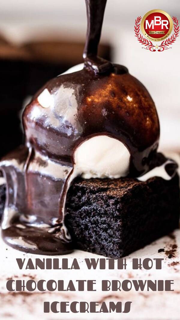 Hot chocolate With Brownie Icecream