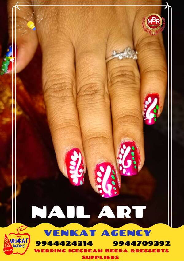 NAIL ART FOR WEDDING