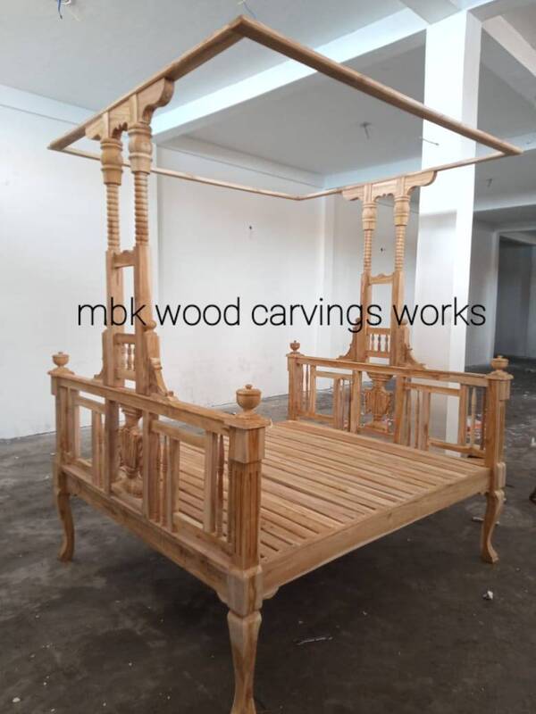 wooden Mosquito bed double king size bed 6x6 5 only on order